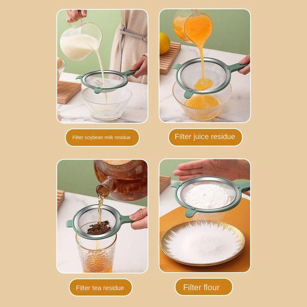 Фильтр-ложка из нержавеющей стали, кухонные гаджеты, сетка для пищевого фильтра, новый фильтр-экран для кухни