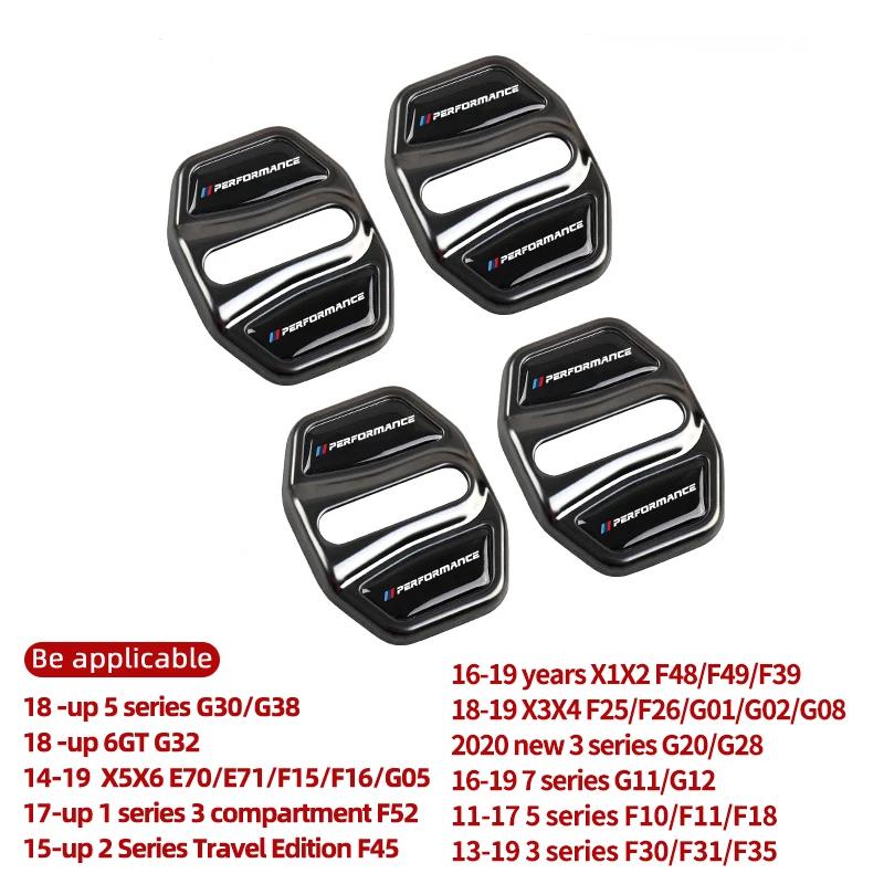 2025 Hot Car Door Lock Cover Anti-Rust Door Case Sticker Tools Accessories For BMW 1 3 5 Series X1 X4 X5 X7 G20 G38 F20 F39 F48