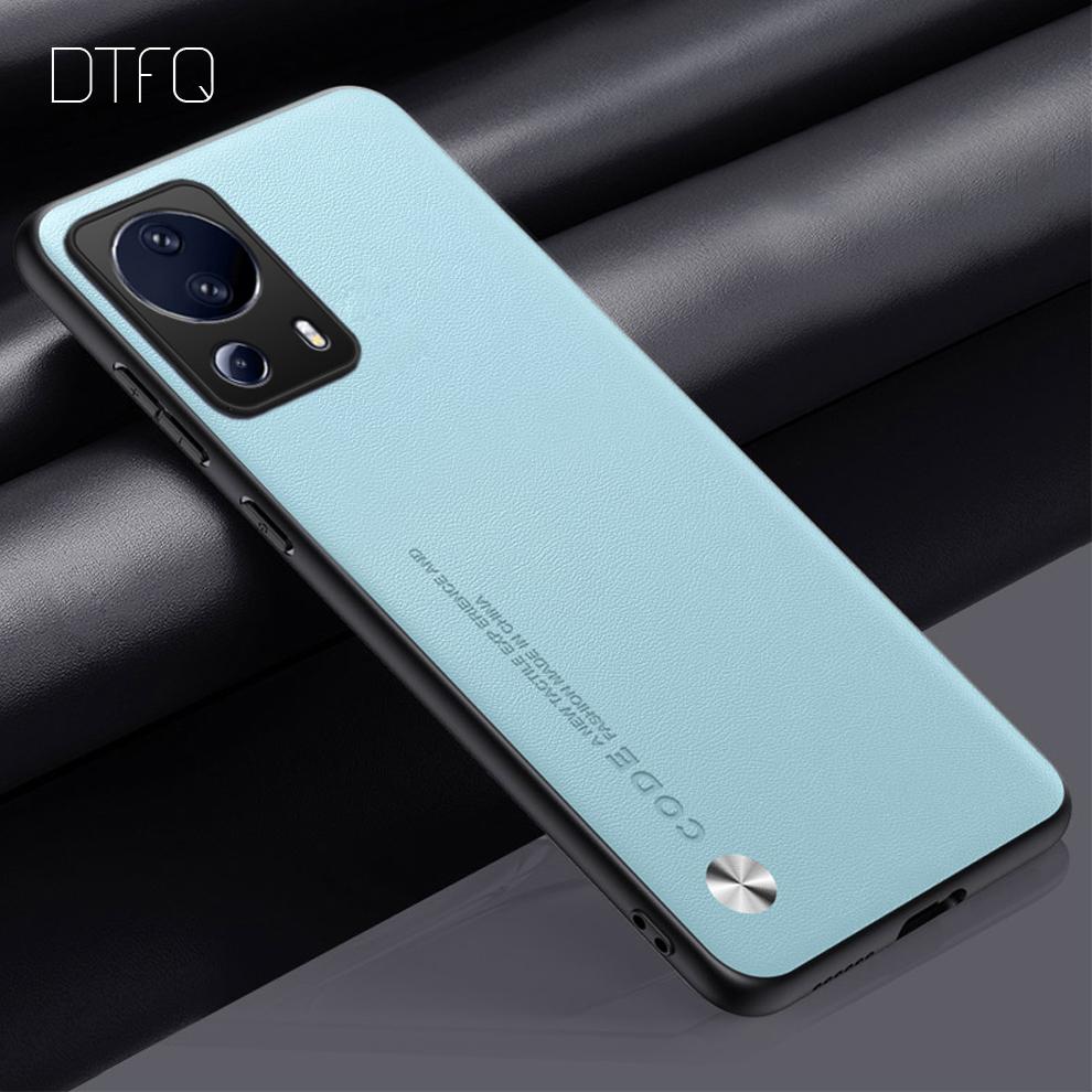 Чехол для Xiaomi 13 Lite, роскошный кожаный чехол для Xiaomi13, кожаный узор, задняя крышка, противоударный чехол для Xiaomi 13 Pro 13 Ultra