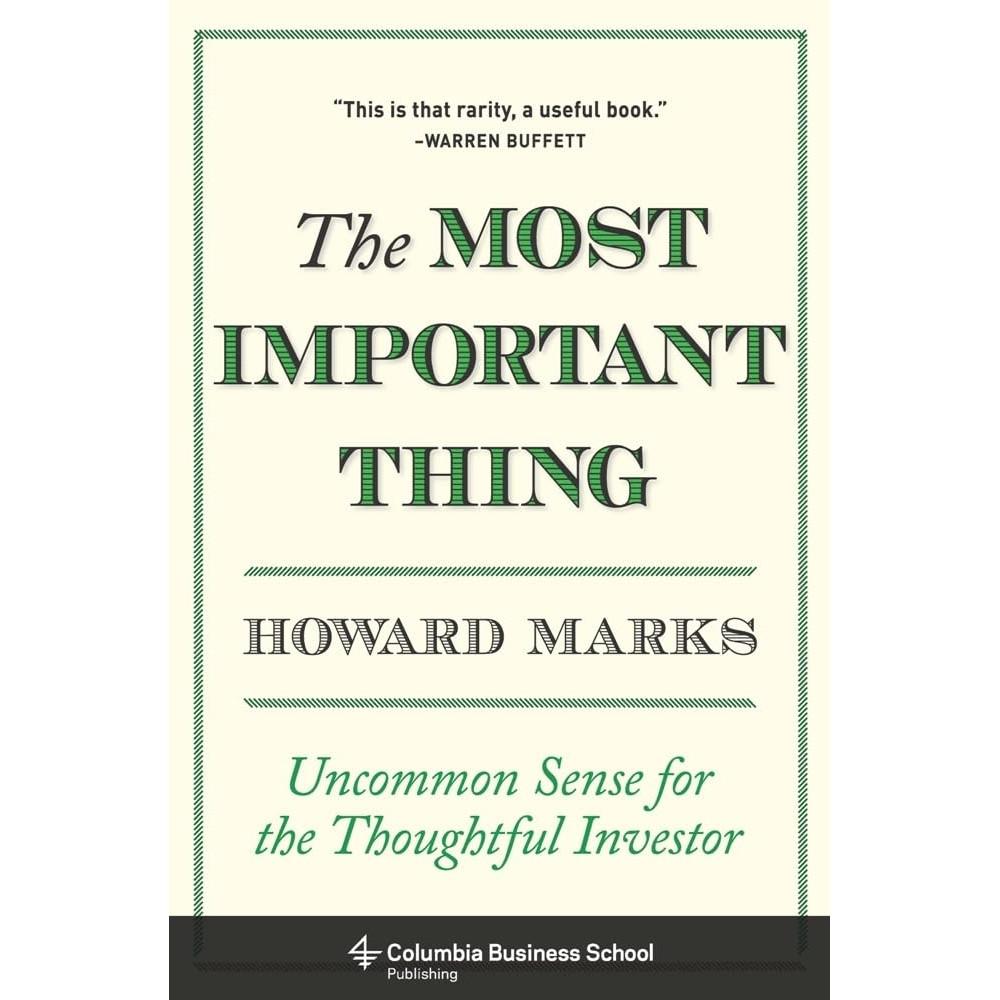 The Most Important Thing Paperback UKN2846