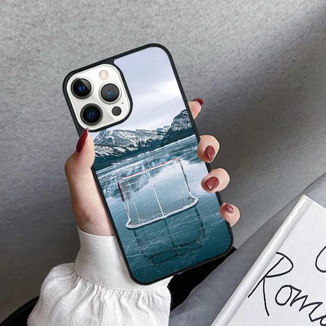 Чехол для телефона с изображением катка для хоккея на льду Для iPhone 17 Air 16 15 14 plus 11 12 13 pro max coque Оболочка Fundas