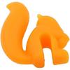5 pcs Cute Squirrel Shape Silicone Tea Bag Holder Cup, Squirrel Drink Markers, Tea Bag Holder for Cup Hanging Tool Mug Candy Colors Gift Set