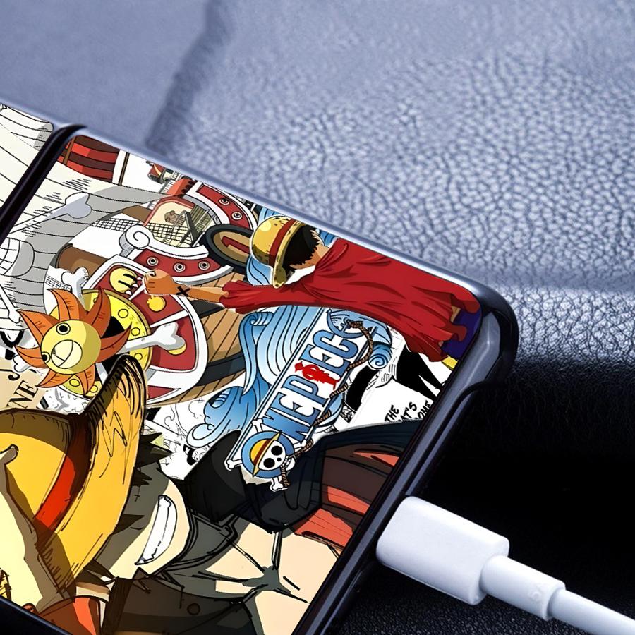 Hard Phone Cover Case for Samsung Galaxy ZFlip5 Z Flip 7 6 5 4 3 ZFlip6 ZFlip3 ZFlip4 ZFlip7 FE One Piece Captain Luffy