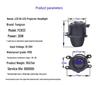 Би-Светодиодные Проекторные Фары и Светодиодные Противотуманные Фары для Lexus RX, LM, GX, RC