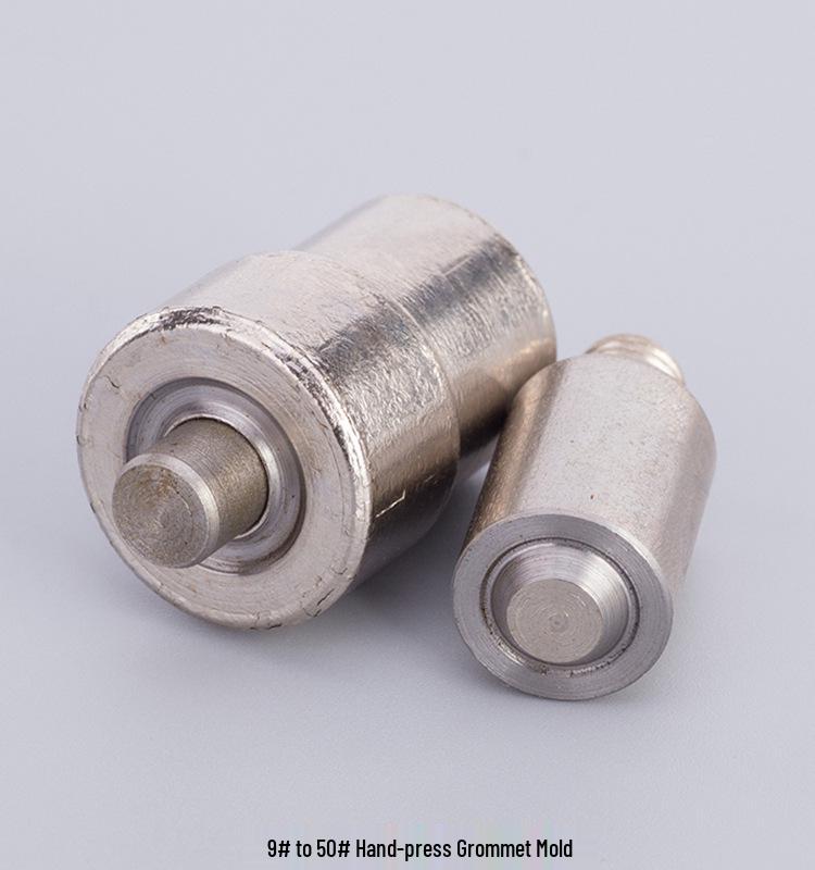 In-Stock Metal Eyelet Press Machine with Die Sizes 80-2000#