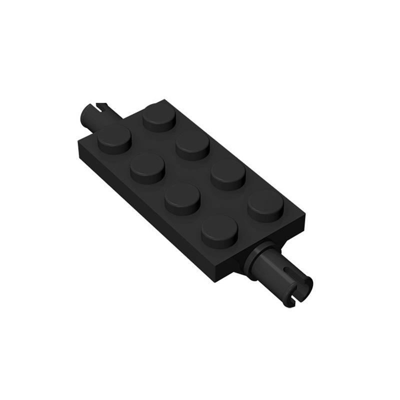 50 шт. Детали MOC 30157 Пластина модифицированная 2x4 с штырьками Совместимые DIY Сборка Строительные блоки Частицы Детская головоломка Мозговая игрушка Подарок