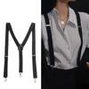 Clip-on Pants Elastic Belt Hanging Pants Clip Suspenders Clip Shirt Accessories