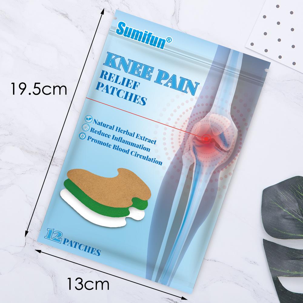 Sumifun 12/24/60/120 Pcs Joint Relief Patch Shoulder Neck Knee Joint Body Protection Patch Knee Care Comfort Herbal Patch