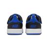 Nike Court Borough RECRAFT Скользкие Устойчивые к истиранию Низкие Детские Кроссовки Синий Черный Белый Для Младенцев И Малышей HM6300-480