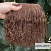 Mongolia Fur Sheepskin Wool Extensions Hair Row BJD Dolls Wigs SD Blyth Wigs  Doll Toy Accessories