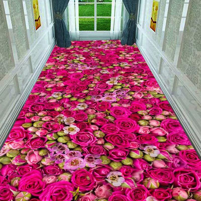 3D Коридорные ковры для прихожей, гостиной, украшения дома, лобби отеля, длинный ковер, придверный коврик, коврик для лестничной площадки