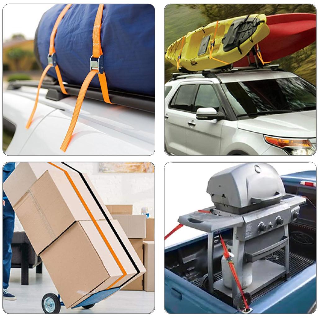 Ремень для крепления груза, фиксированный ремень, ремень для крепления груза, 2м, 3м, 5м, транспортировка, упаковка, ширина 25мм