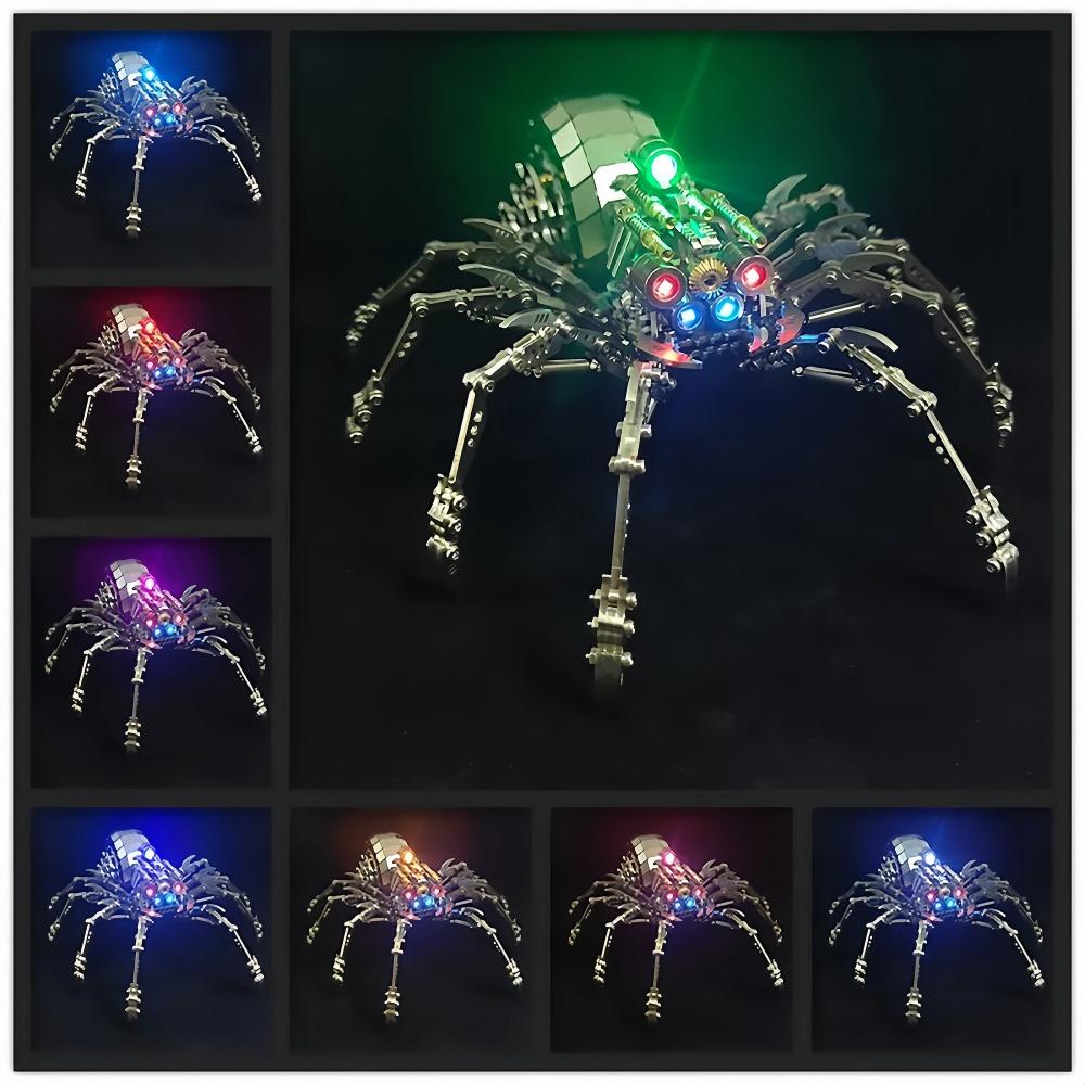 Паук 3D Металлическая Головоломка Сборная Модель, Механическая Сборка Сделай Сам Украшения Ручной Работы, Подарок На День Рождения