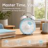 60-Minute Visual Timer High Volume Pomodoro Timer Convenient Kitchen Cooking Timer  Study Homework