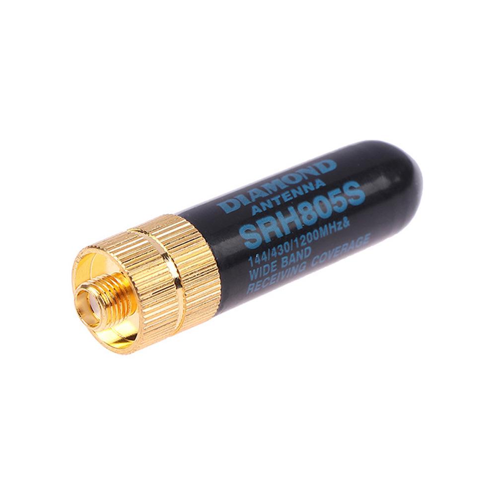 Двухдиапазонная антенна UHF+VHF SRH805S SMA Female Male антенна для радиостанции BAOFENG UV-5R BF-888S SRH-805S Walkie Talkie
