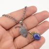 Natural Sodalite Gemstone Pendant 925 Stamped Silver Handcrafted Jewelry For Her PP-55-36
