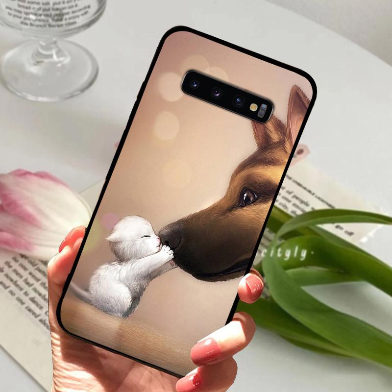 Чехол для Samsung S10 S10+ S10E Силиконовый Чехол Модный Расписной Мягкий ТПУ Чехол Для Samsung Galaxy S10 S 10 Plus S10E Чехол для Телефона