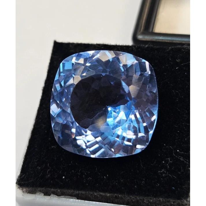 15-16 Ct Sapphire Blue Cushion Cut Top Quality Certified Loose Gemstone