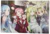 Bushiroad Коллекция резиновых ковриков Dengeki Bunko Sword Art Online Phantom Bullet Group Illustration Vol.496 ver.