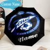 Custom Name Umbrella Zenit FC Crest Umbrella 8-Frame for Travel, Camping, Casual Lightweight Portable, Essential for Family Gifts
