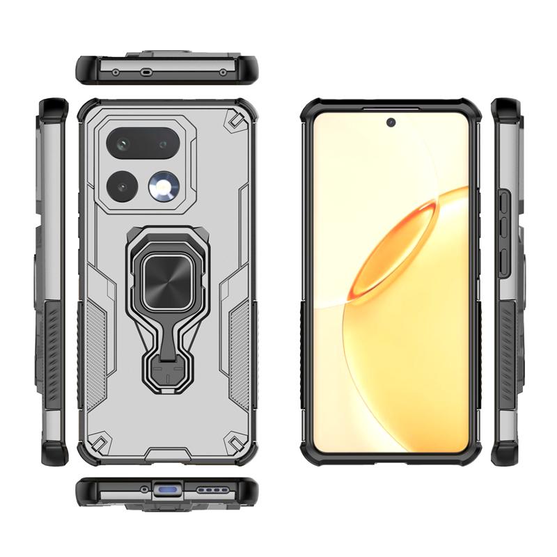 Усиленный противоударный чехол Heavy Armor для Realme 16 Pro Plus 16 Pro с кольцом-подставкой Усиленная противоударная Защитная прочная крышка
