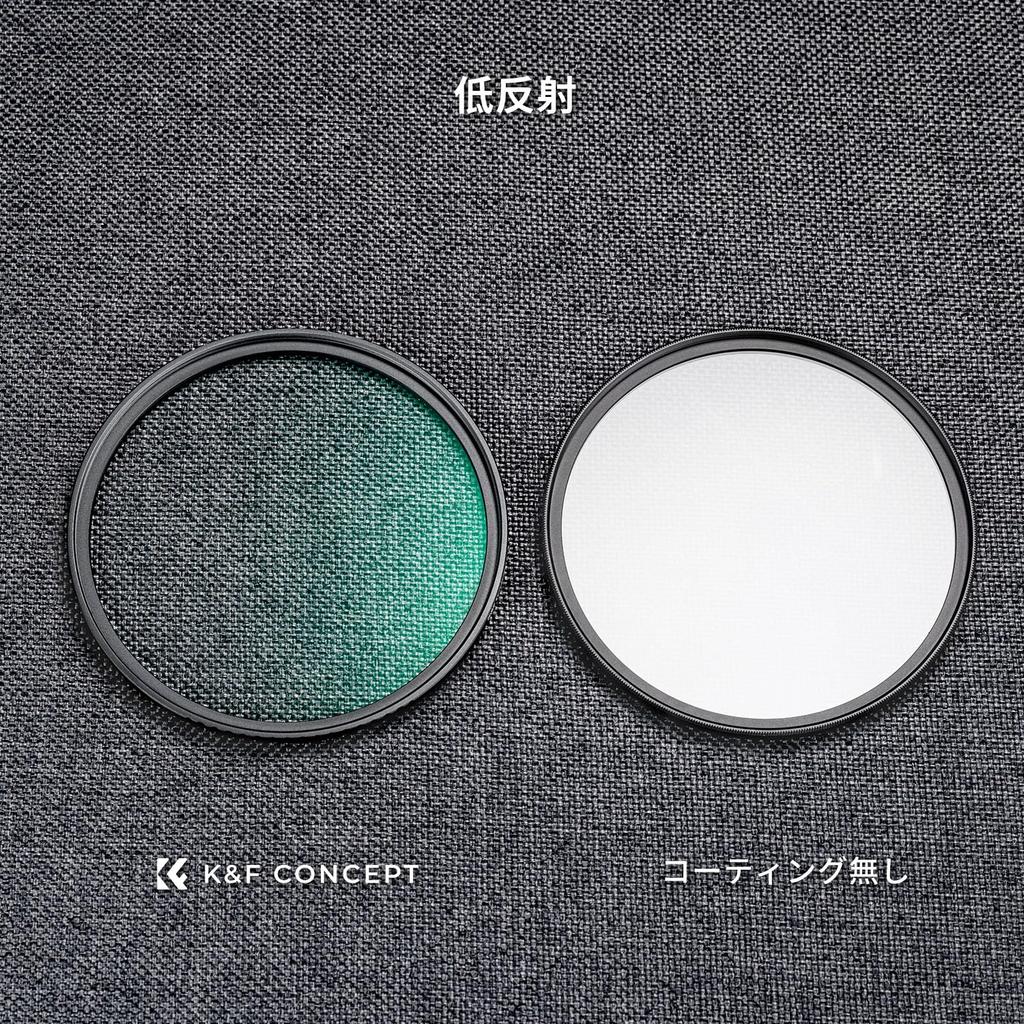 Concept 58mm Lens Protection Filter Lens Filter Protector Lens Protection AGC Optical Glass Thin Frame 18 Layer Coating K&F (NANO-K Series)