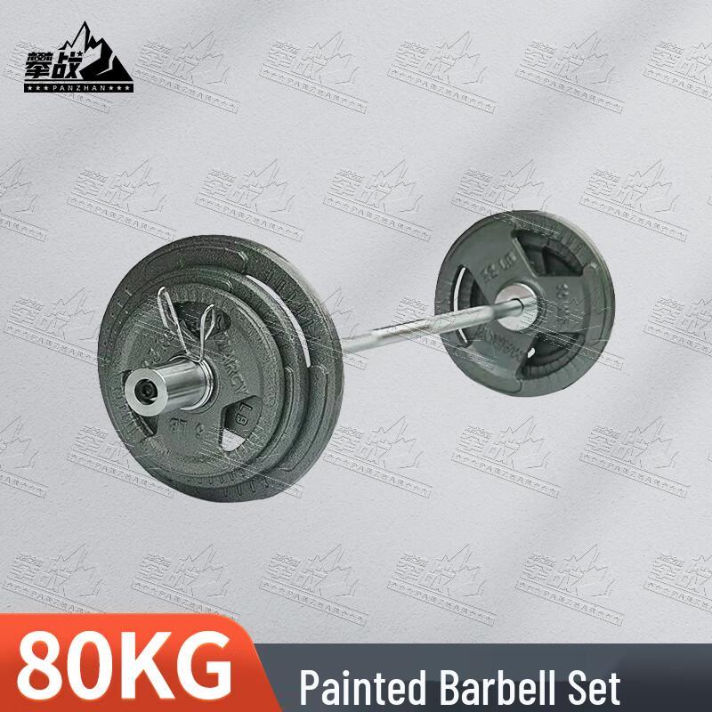 Home Gym Detachable Painted Olympic Barbell Set