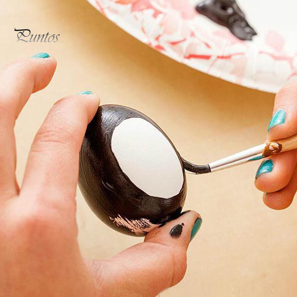 Искусственные яйца для декорирования на Пасху. 6 шт