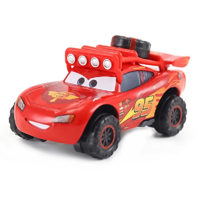 Игрушки из мультфильма Тачки Pixar Подарки 95 Молния Маквин Модель Игрушечная машинка 1:55 Литье под давлением из металла Детские подарки Аниме Фигурка Гоночная машина Игрушки