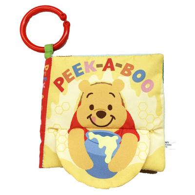 TAKARA TOMY Disney Dear Little Hands Turning and Crispy Peek-A-Boo тканевая иллюстрированная книга с Винни-Пухом