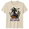 Every Day Is Halloween TShirt Retro Spooky Halloween Gift For Him And Her