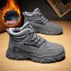 Martin boots velvet warm cotton shoes high-top men's shoes 2025 new casual tooling versatile shoes men's trendy shoes