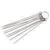 10 Kinds Stainless Steel Needle Set PCB Electronic Circuit Through Hole Needle Desoldering Welding Repair Tool 80mm 0.7-1.3mm