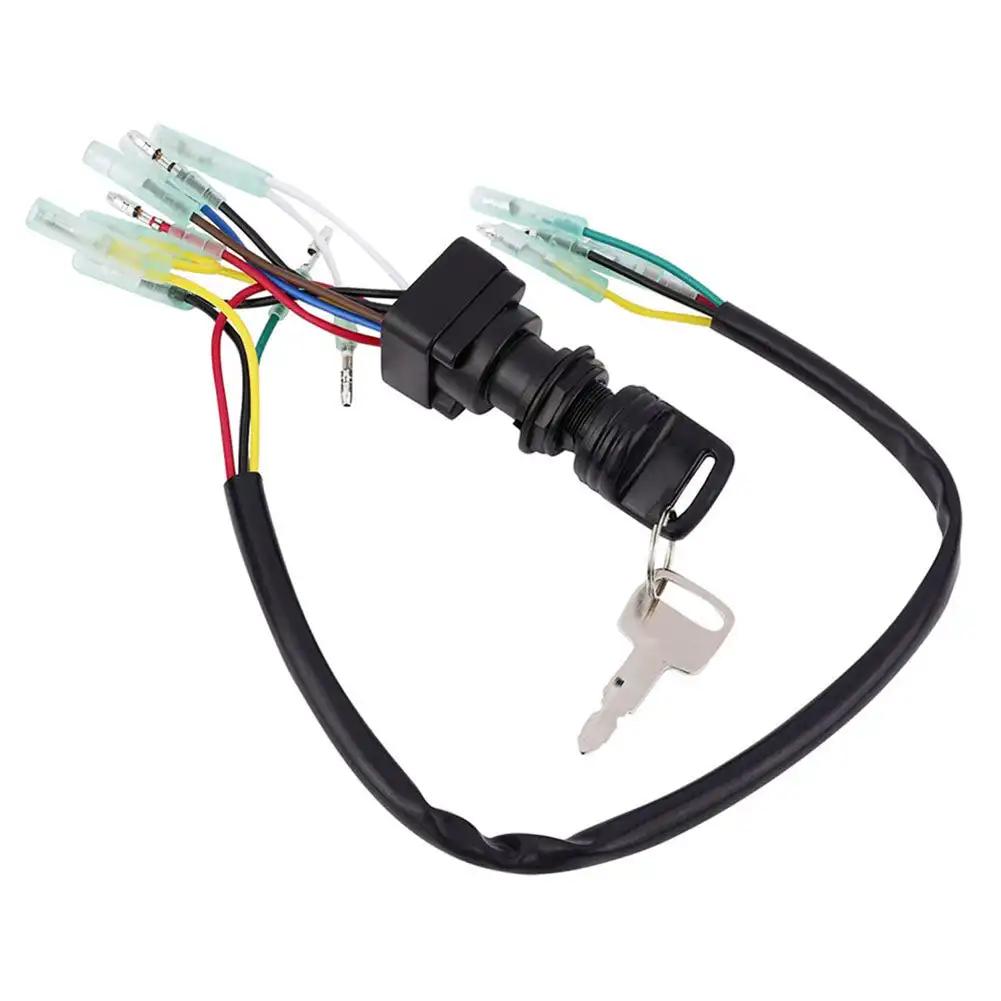 Ключ зажигания в сборе 703-82510-43 для подвесных моторов Yamaha, блок управления, лодочные аксессуары, морской подвесной двигатель