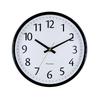 Formia Wall Easy To Continuous Second for Hodogaya Clock, Read, Simple, Quiet, Hand, Analog, Kids, Electronics, Black, HWC-012W-BK