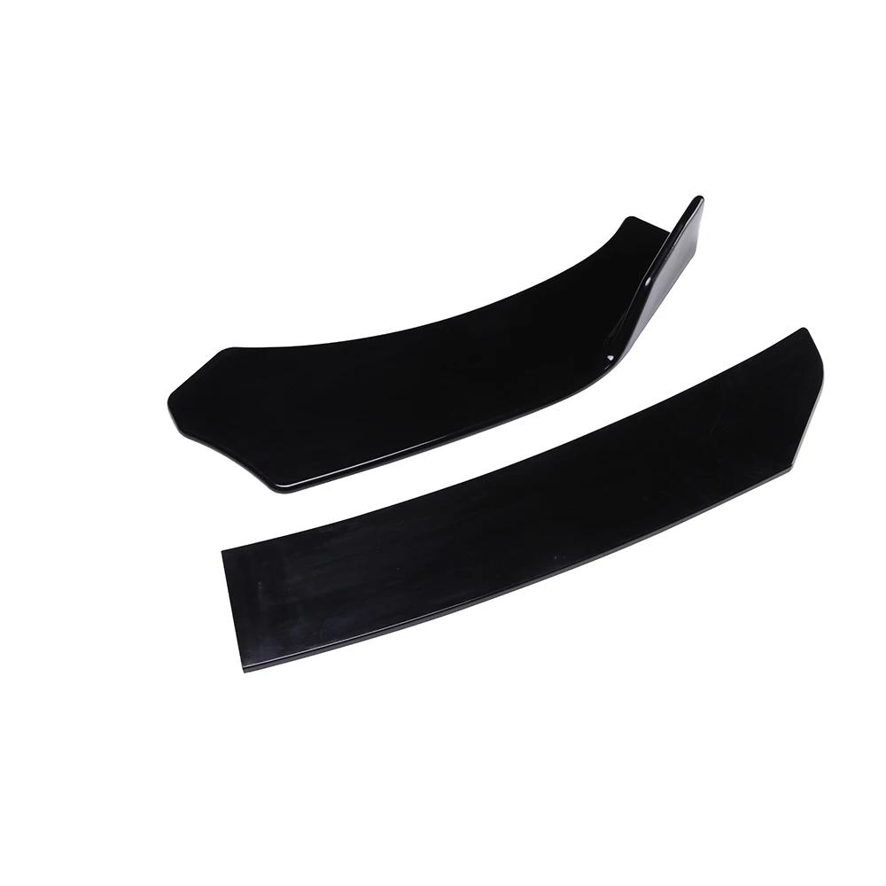 Car Universal Front Bumper diffuser Spoiler Body Kit Splitter for Tesla Model 3 Bmw F10 F20 E46 E60 E90 Auto Accessories