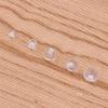 50 Pieces Body Piercing Jewelry Replacement Balls Clear Acrylic  1.2 X 3mm