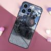 Винтажный телефонный чехол для iPhone 17 16 Pro Max 17 Air 16E 13 12 Mini 14 15 Plus 11 Pro Max с изображением паровоза и железной дороги, задняя крышка