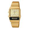 Standard STANDARD Quartz Watch Unisex Gold Overseas Model Ana-Digi AQ-800EG-9A [Item]
