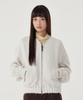 COVERNAT WOMAN Wool Tencel Turtleneck T-Shirt Butter