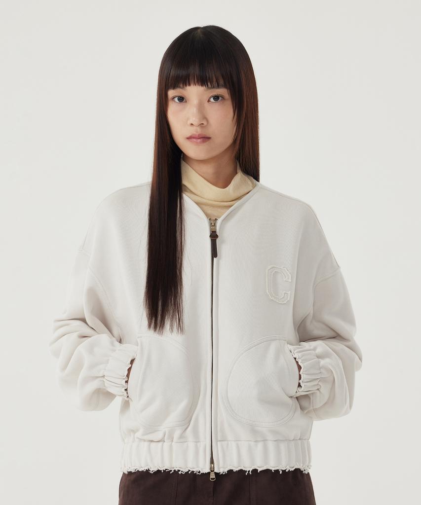 COVERNAT WOMAN Wool Tencel Turtleneck T-Shirt Butter