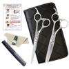 DEEDS Haircutting Scissors for Home Thinning Maintenance Set with Approximately Thinning by a Japanese Scissors Manufacturer Use, Shears, Comb, AJ-02