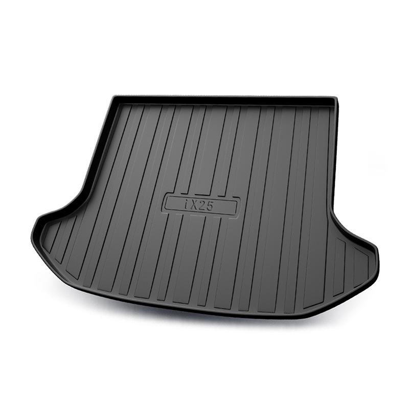 Современный огнеупорный износостойкий ПЭТ коврик в багажник для хранения с полным покрытием заднего отделения