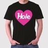 Черная футболка унисекс с логотипом Hole Band Love в стиле альтернативного рока