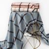 New Korean style Sweet and Warm Faux Cashmere Scarf Checkered Student Couple Winter Thickened Warm Scarf