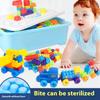 Children's Building Block Toys for Intellectual Development, Brain-stimulating Multifunctional Large-particle Boy and Girl Baby Puzzle Toys