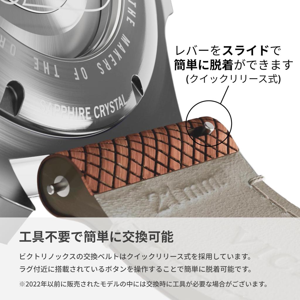 [Victorinox] Ремешок для часов 16 мм Резиновый ремешок без инструментов D2-DC Маленькая двойная складная застежка Замена ремешка для часов Легкий Черный [] V.60077