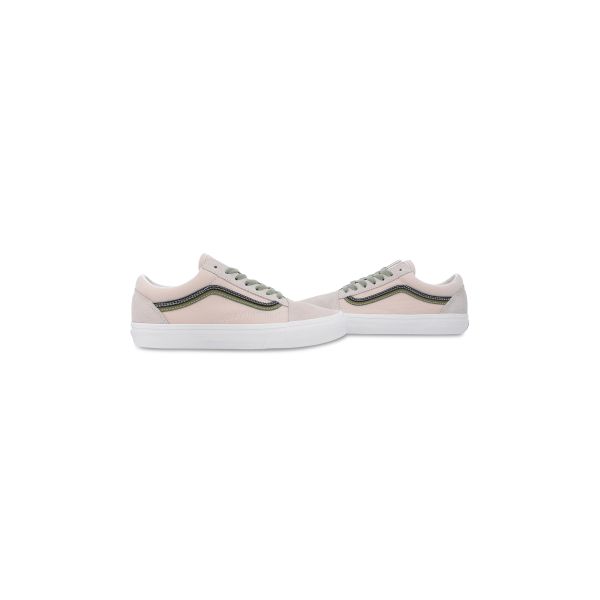 Vans Old Skool Comfortable Durable Low-Top Skate Shoes Men sneaker Light-Pink Beige VN000EG8GIW1