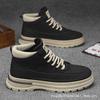 Ботинки Мартин мужские туфли осень новые в британском стиле ретро высокие ботинки рабочие модные универсальные на платформе повседневные ботинки короткие ботинки