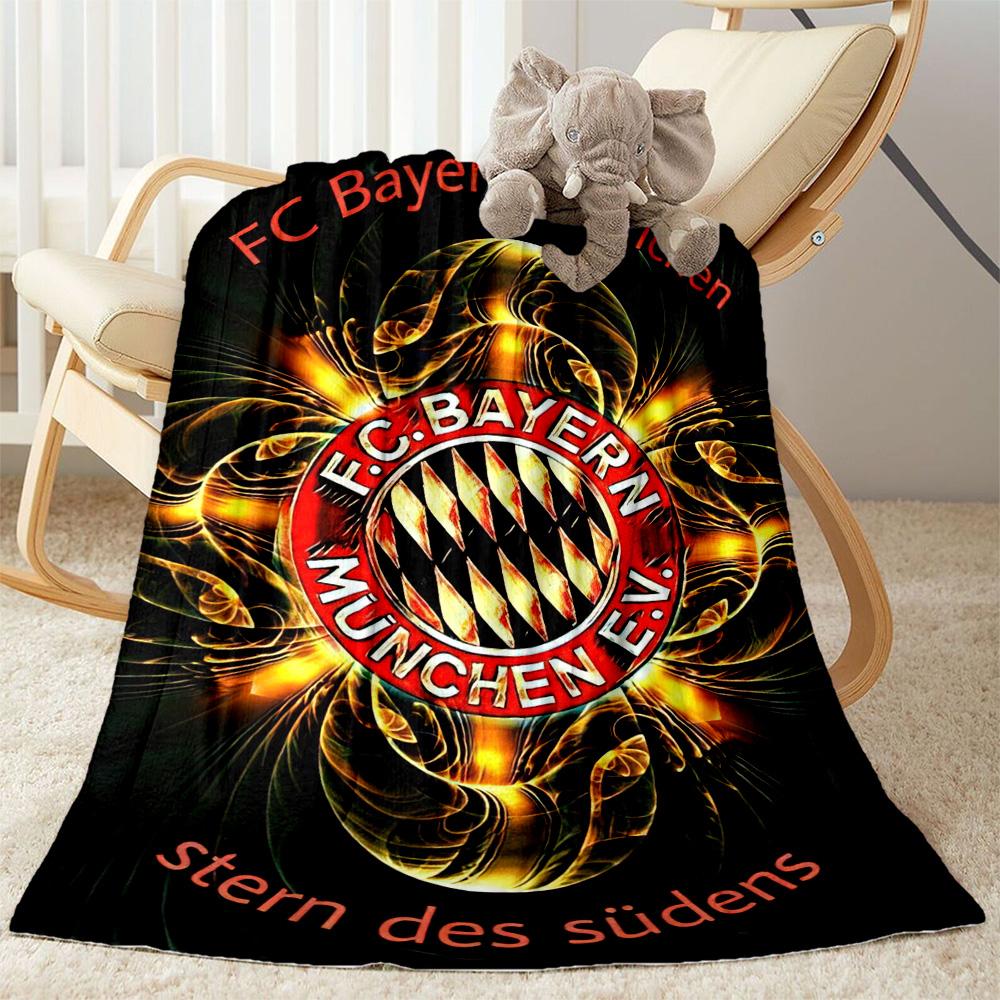 Bayern Munich Blanket Warmthful Decor Suitable for Office Office Chair Bed Four Seasons Multipurpose Modern Style